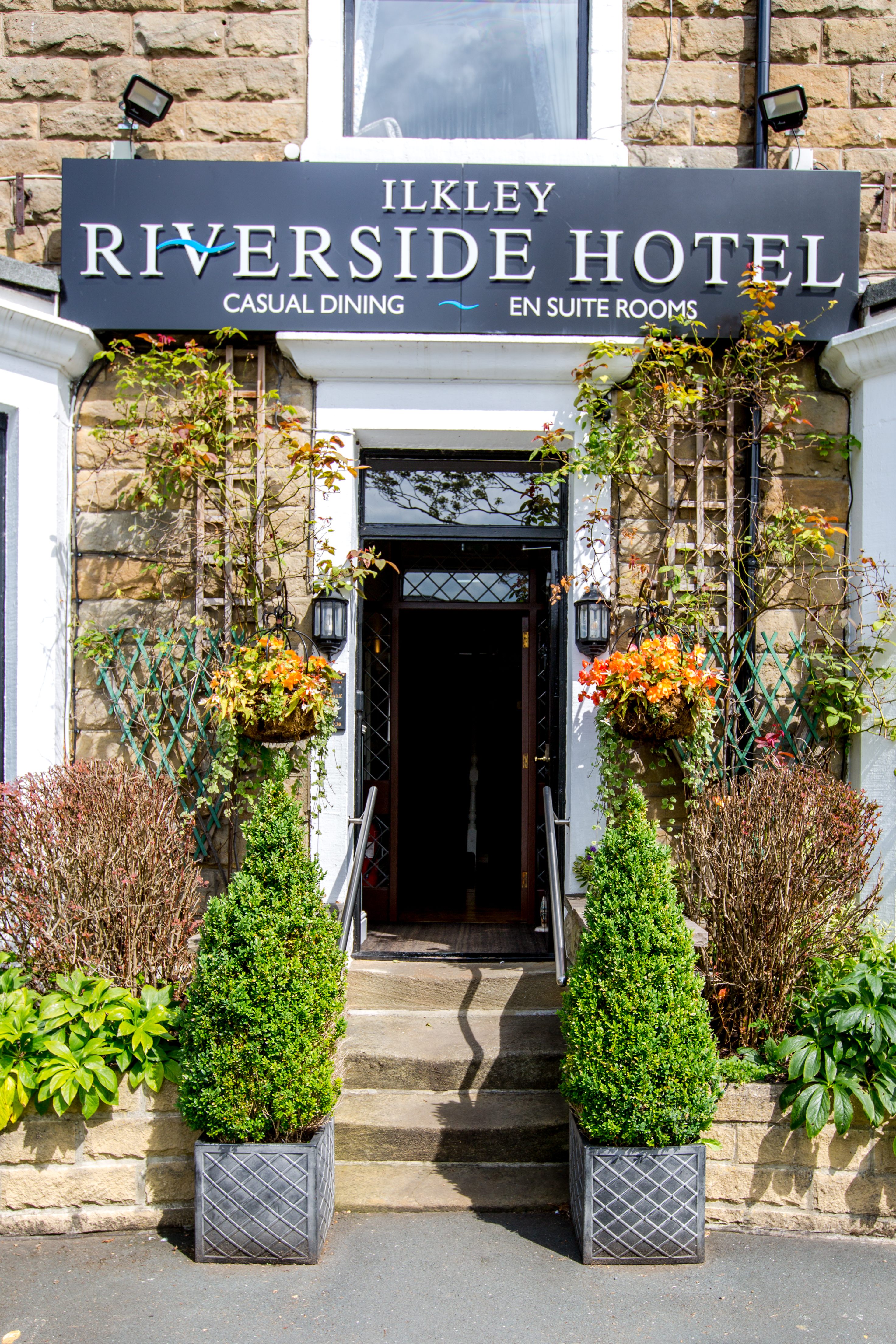 Front of The Riverside Hotel, Ilkley